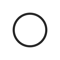 Caterpillar O-Ring NBR 2.62 x 37.77mm 90A — vista de três quartos