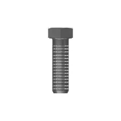 Caterpillar M12-1.75 x 40mm Hex Head Bolt — three-quarter view