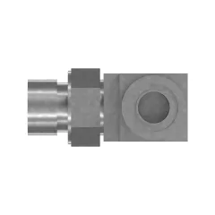 Caterpillar Adaptateur hydraulique à fluide hexagonal 90 Degree Elbow — vue de trois quarts