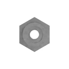 Caterpillar 34.50mm Long Straight Adapter — three-quarter view