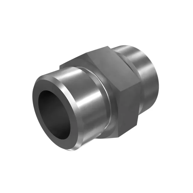 38.10mm Hexagonal Hydraulic Straight Adapter