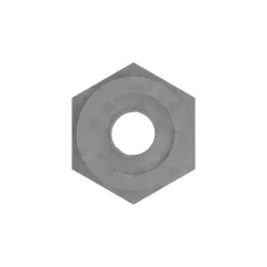 Caterpillar 19.05mm Hexagonal Hydraulic Straight Adapter — three-quarter view