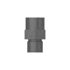 Caterpillar 19.05mm Hexagonal Hydraulic Straight Adapter — three-quarter view