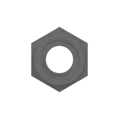 Caterpillar 31.75mm Hexagonal Hidrolik Düz Adapt — açılı görünüm