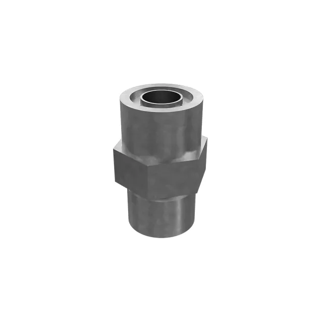 22.23mm Hexagonal Plak Çelik Düz Adapt
