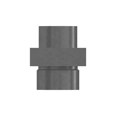 Caterpillar 38.10mm Hexagonal Plak Çelik Düz Adapt — açılı görünüm