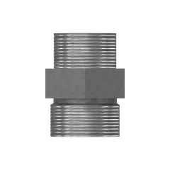 Caterpillar 38.10mm Hexagonal Plak Çelik Düz Adapt — açılı görünüm
