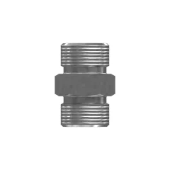 Caterpillar 35.50mm Long Straight Adapter — vista en tres cuartos