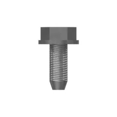 Caterpillar M6-1 x 16mm Tornillo de la cabeza del lavado de hex — vista en tres cuartos