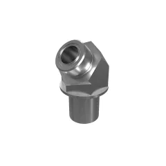 Caterpillar 1-7/16-12 X 1-7/16-12 Hex Head 45 Degrees Elbow O-Ring Adapter