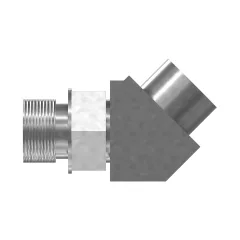 Caterpillar Akışkanlar Elbow Adapting — açılı görünüm