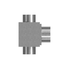 Caterpillar 1" X 13/16" Tee Union Adapt — açılı görünüm