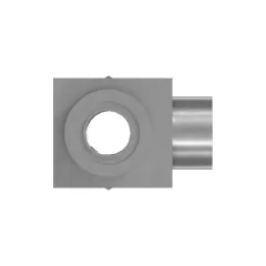 Caterpillar 34.92mm Hexagonal Fluid Carrying Tee Adapter — three-quarter view