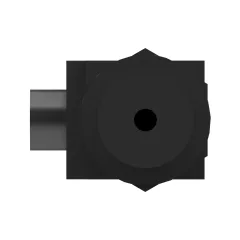 Caterpillar Adapter-Elbow 90° — vista en tres cuartos