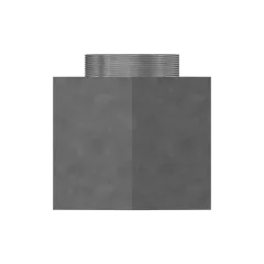 Caterpillar 9/16-18 Thread O Ring Face Seal Cap — açılı görünüm