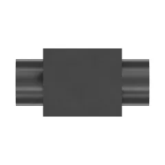 Caterpillar 20.64mm Hexagonal Fluid Carry Tee Adapter — Dreiviertelansicht