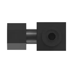 Caterpillar 11/16-16 X 11/16-16 Adaptateur d'Elbow de type 90-Degree — vue de trois quarts