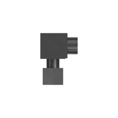 Caterpillar 11/16-16 X 11/16-16 Adaptateur d'Elbow de type 90-Degree — vue de trois quarts