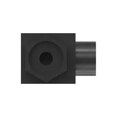 Caterpillar 11/16-16 X 11/16-16 Adaptateur d'Elbow de type 90-Degree — vue de trois quarts