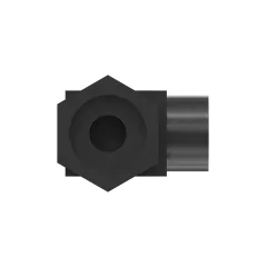 Caterpillar 1-14 X 1-14 Thread 90-Degree Elbow Adapt — açılı görünüm