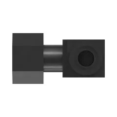 Caterpillar 1-14 X 1-14 Thread 90-Degree Elbow Adapt — açılı görünüm
