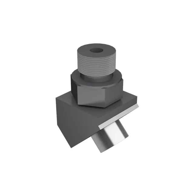 Adaptador de cotovelo de mangueira de tanque de refrigeração 3/4" x 11/16"
