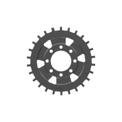 Caterpillar 376.78mm Dış Çapı Drive Örümcek — açılı görünüm