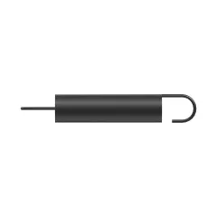 Caterpillar 16.8mm OD Machine Loop Extension Spring — three-quarter view