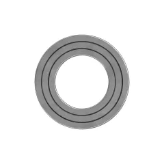 Caterpillar Single Row Ball Bearing — three-quarter view