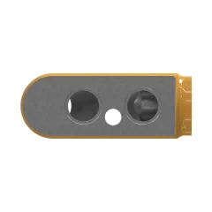 Caterpillar Fuel Manifold Adapter — Dreiviertelansicht