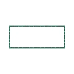 Caterpillar 0.8mm Thick Oil Pan Gasket — vista de três quartos