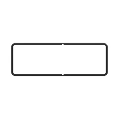 Caterpillar Rubber Rectangular Seal — açılı görünüm