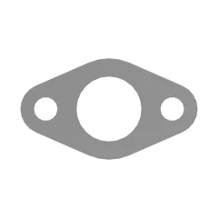 Caterpillar 0.8mm Thick Turbocharger Cover Gasket — three-quarter view