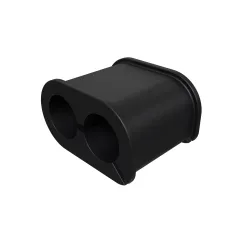 Caterpillar Diâmetro 37mm Dois furos Oval de borracha Grommet