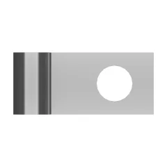 Caterpillar 9.52mm Innendurchmesser Single Tube Schlauch Clip — Dreiviertelansicht