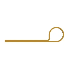 Caterpillar 9.52mm Innendurchmesser Single Tube Schlauch Clip — Dreiviertelansicht