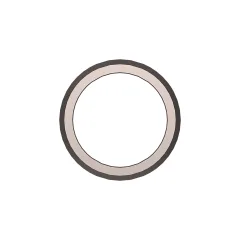 Caterpillar CÓDIGO0 Diâmetro exterior Pino de dobra oca 9.55mm — vista de três quartos