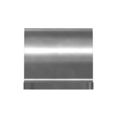 Caterpillar 22mm OD Tube Half Pipe Sattelclip — Dreiviertelansicht