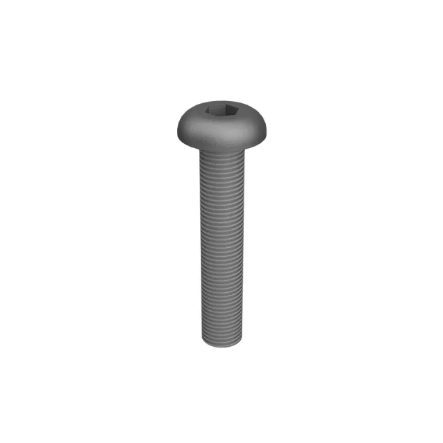 10-32 Gewinde Hex Socket Knopfkopf Maschinenschraube