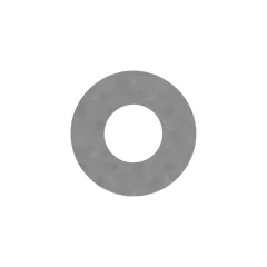Caterpillar 3/8'' Steel Hard Washer — three-quarter view