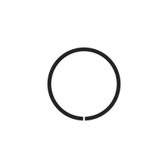Caterpillar 64.50mm İç Parça Retainer Ring — açılı görünüm
