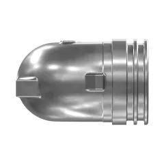 Caterpillar 89mm İç Çapı Air Line Elbow — açılı görünüm