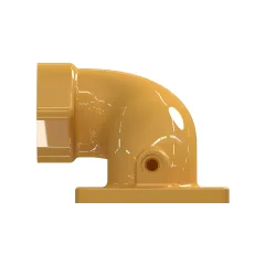 Caterpillar Water Lines Elbow Adapter — Dreiviertelansicht