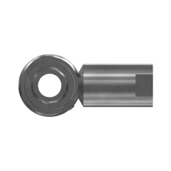 Caterpillar 3/8-24" İç Konu Özel Rod End — açılı görünüm