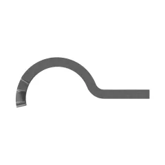 Caterpillar 42.70mm İç Çapı Tube Half Frekans — açılı görünüm