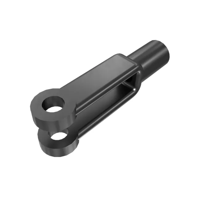 1/4-28" Threaded Steel Yoke Rod End