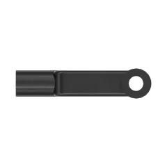 Caterpillar 1/4-28" Threaded Steel Yoke Rod End — açılı görünüm
