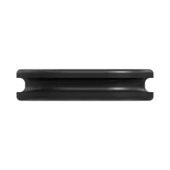 Caterpillar 22.00mm Merkez Delik Yüksekliği Oval Grommet — açılı görünüm