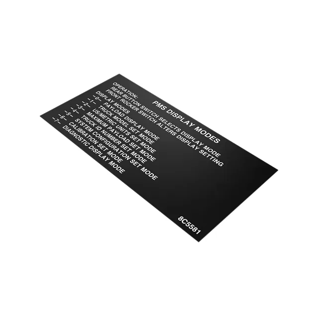 Electronic Control Display Film