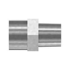 Caterpillar 1" X 1/2" Thread Düz Adapt — açılı görünüm